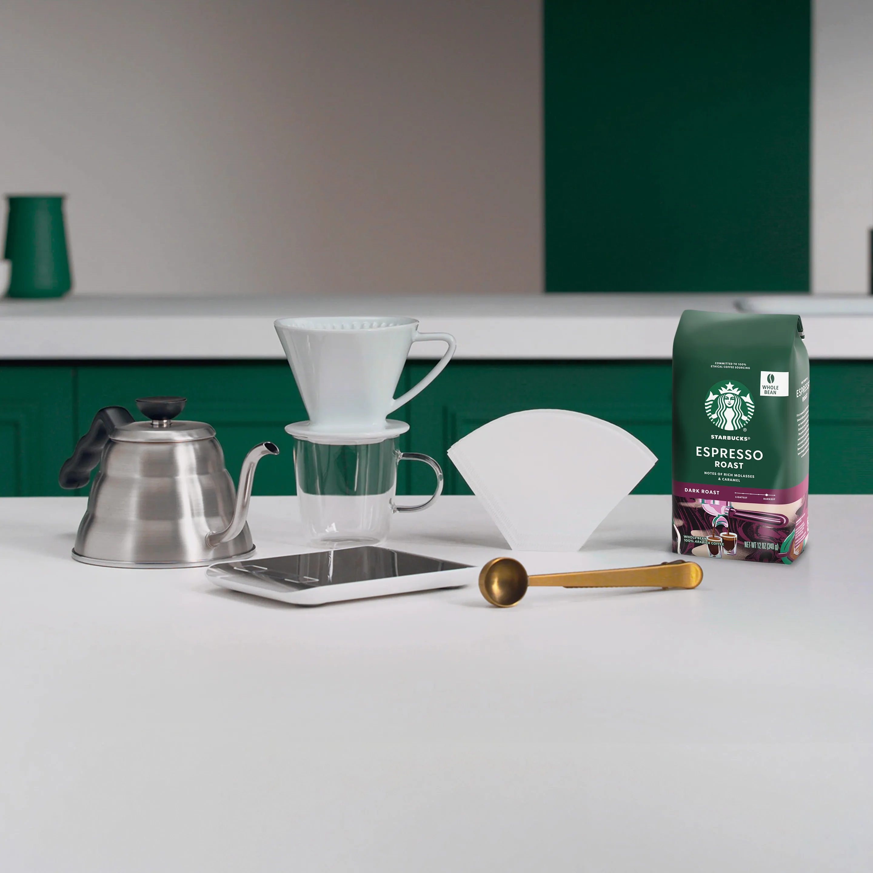 Pour over at starbucks on sale